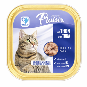 Les Repas Plaisir Terrine pâté au thon pour chats